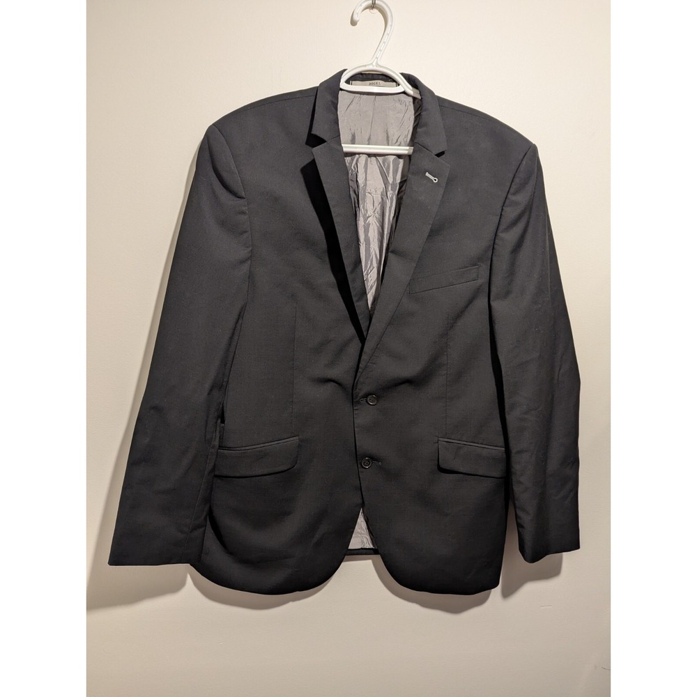 DIGEL Men's Suit MOVE Slim Line Size‎ 54 US Black Blazer Sport Coat Dress Jacket